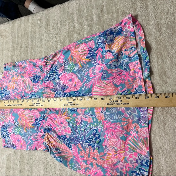 Lilly Pulitzer Pink and Blue Kids One Piece XL - Picture 4 of 5